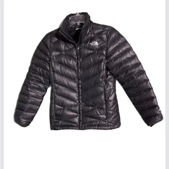 The North Face 550 Puffer Jacket 75% Goose Down Women’s XS Black Long Sleeve - Picture 1 of 6